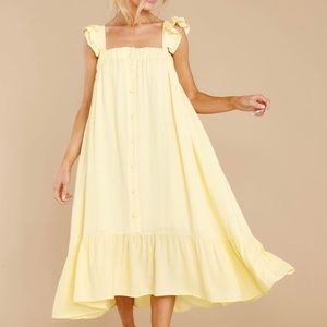 Red Dress Boutique Yellow Dress
